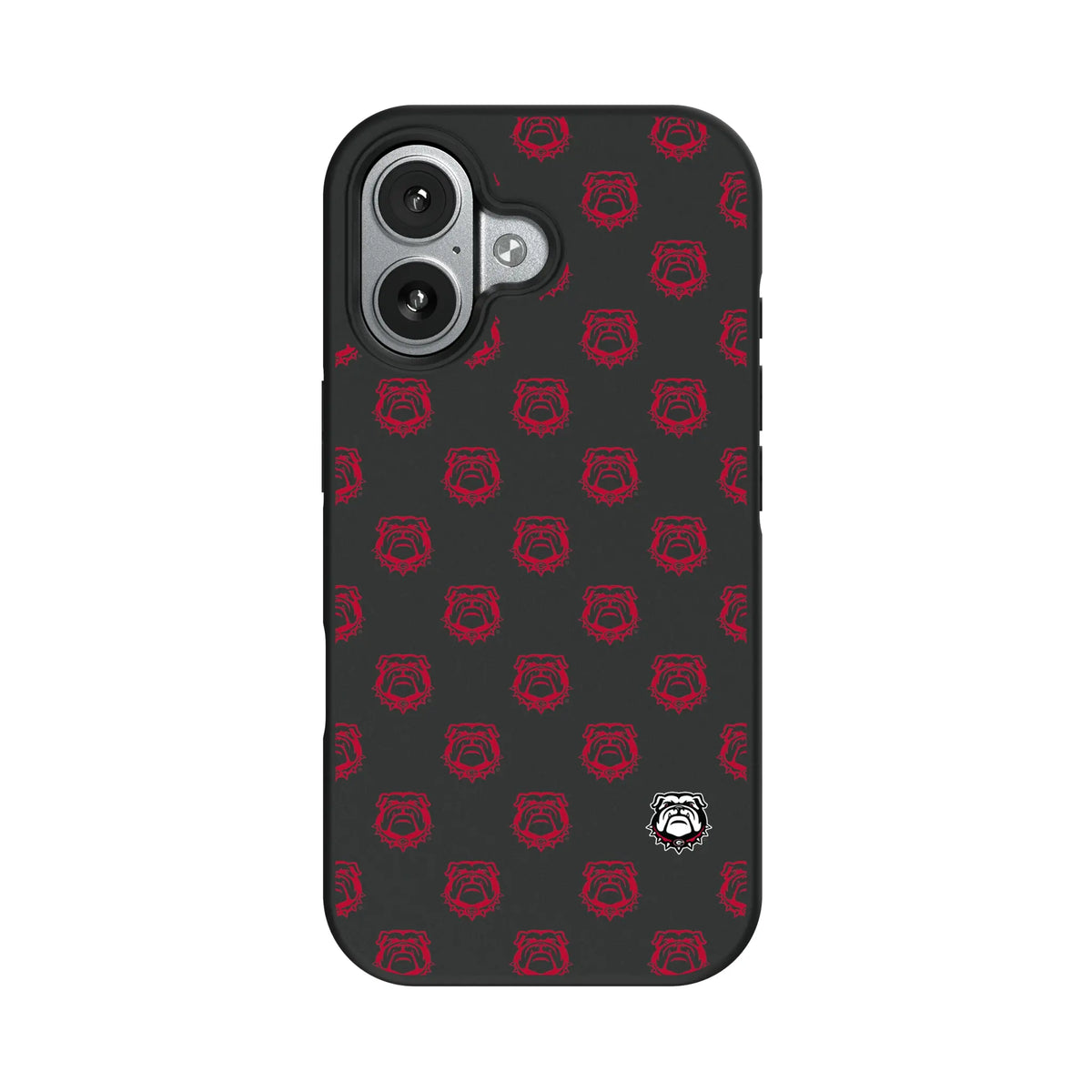 University of Georgia Bulldogs Uga Fashion Pattern Bump Phone Case for Apple iPhone