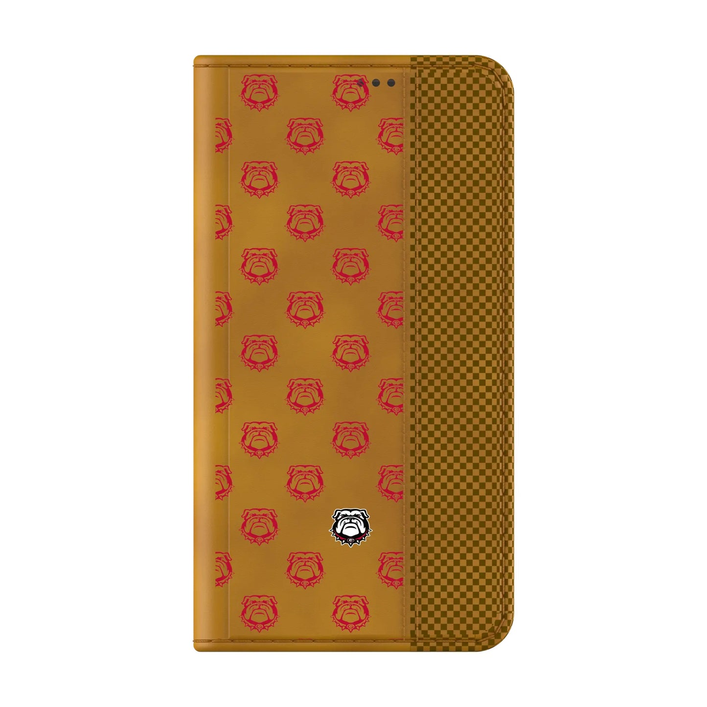 University of Georgia Bulldogs Uga Fashion Pattern Folio Phone Case for Samsung Galaxy