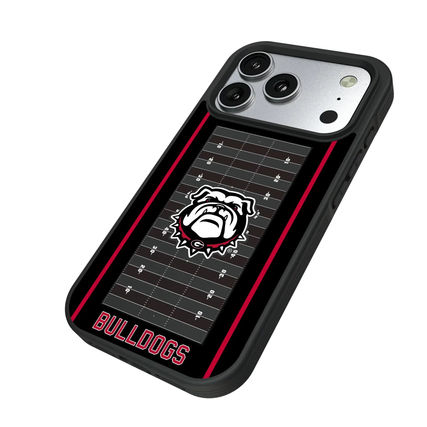 University of Georgia Bulldogs Uga Field Bump Phone Case for Apple iPhone