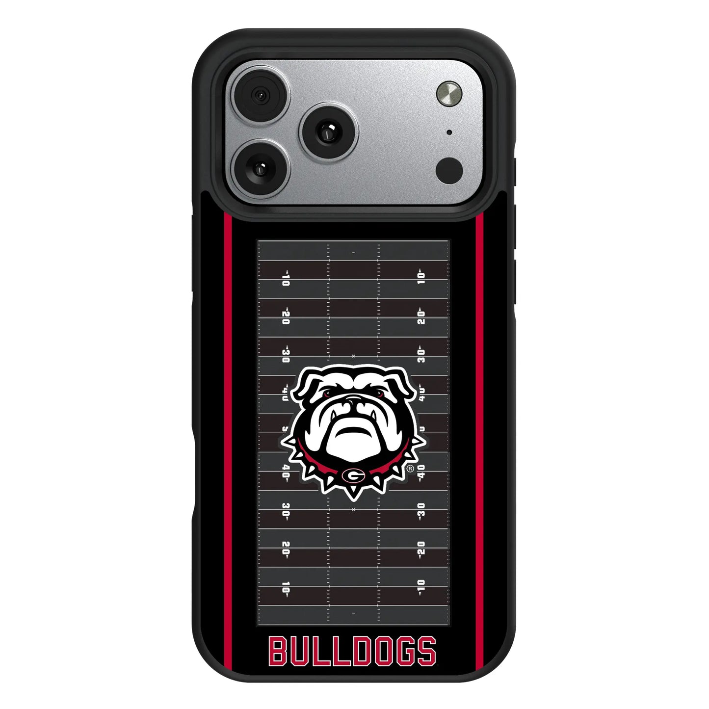 University of Georgia Bulldogs Uga Field Bump Phone Case for Apple iPhone