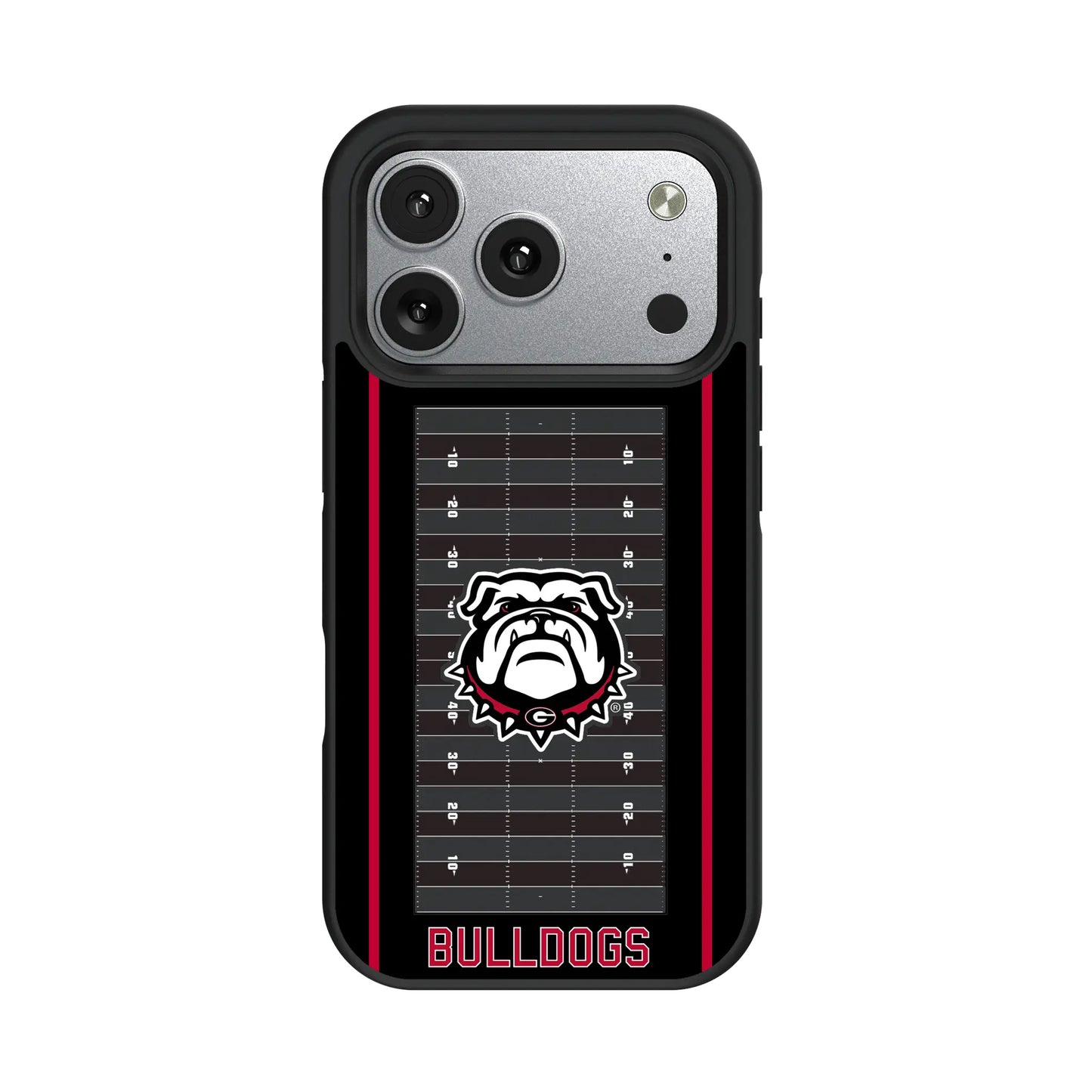 University of Georgia Bulldogs Uga Field Bump Phone Case for Apple iPhone