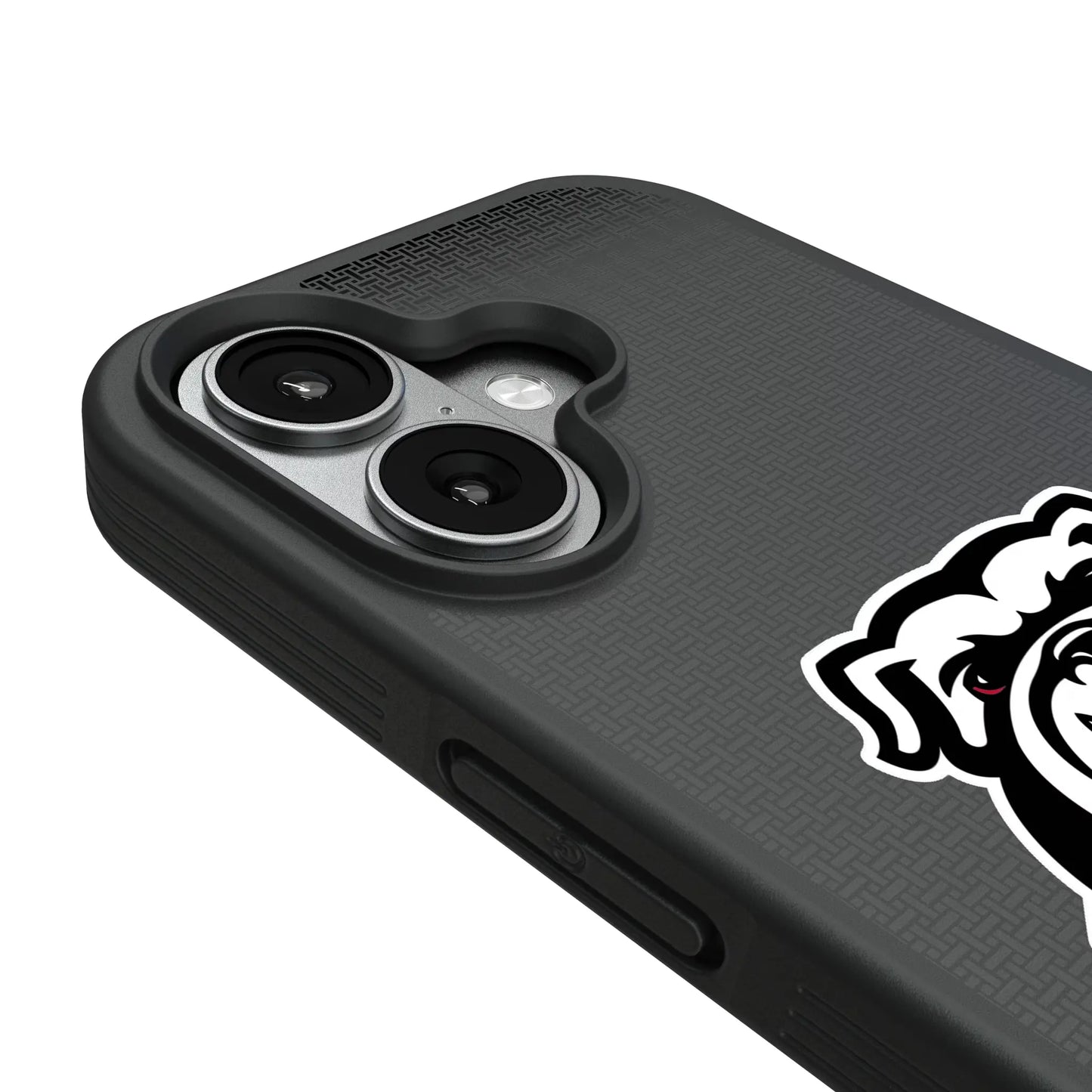 University of Georgia Bulldogs Uga Linen Bump Phone Case for Apple iPhone