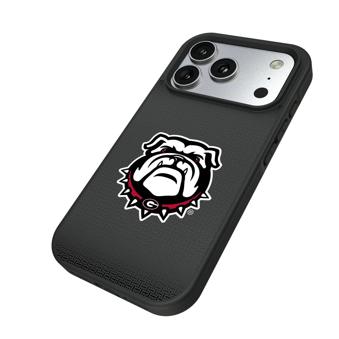 University of Georgia Bulldogs Uga Linen Bump Phone Case for Apple iPhone