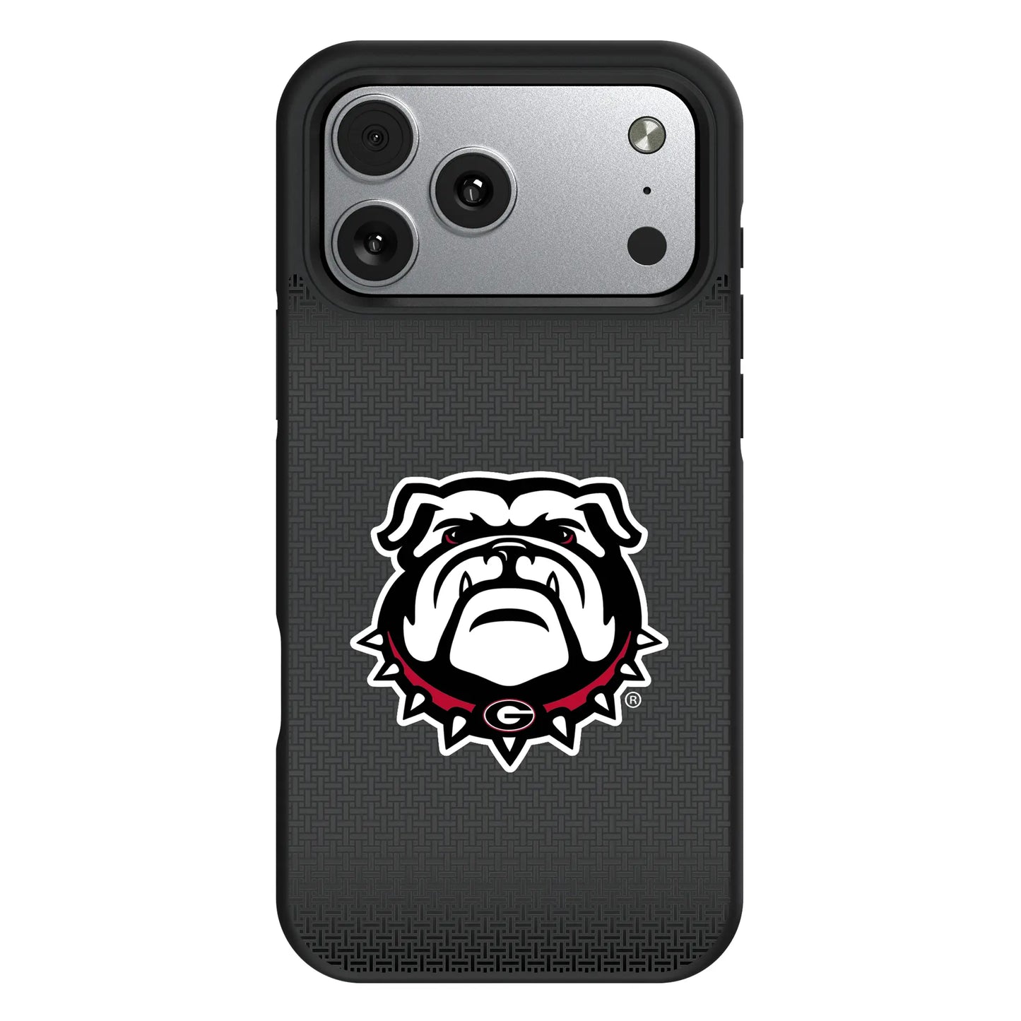 University of Georgia Bulldogs Uga Linen Bump Phone Case for Apple iPhone