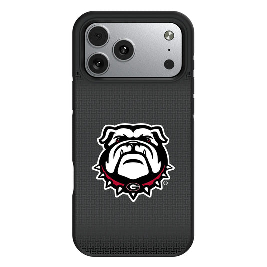University of Georgia Bulldogs Uga Linen Bump Phone Case for Apple iPhone
