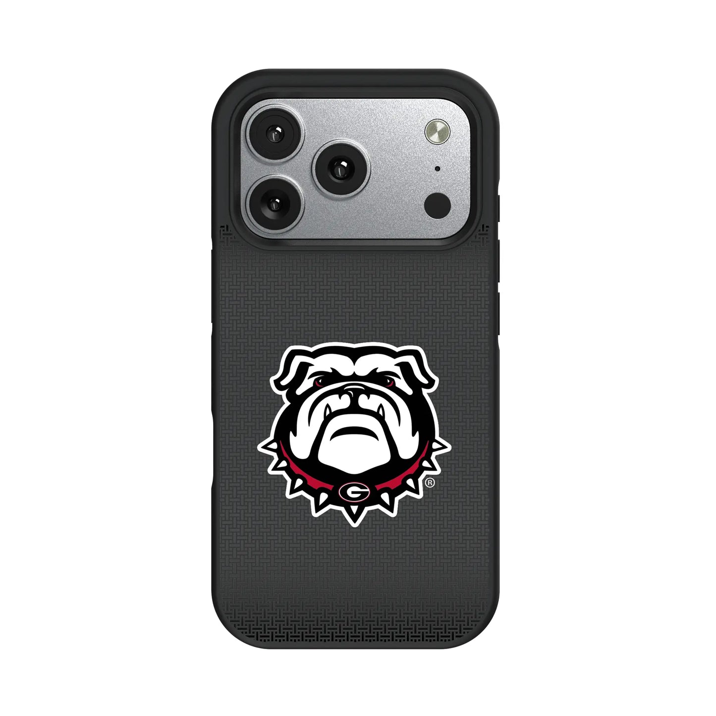 University of Georgia Bulldogs Uga Linen Bump Phone Case for Apple iPhone