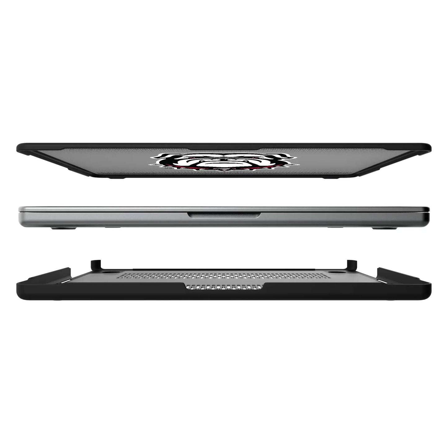 University of Georgia Bulldogs Uga Linen Laptop Case for Apple MacBook