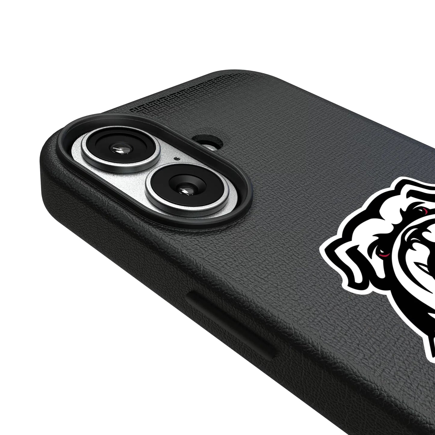 University of Georgia Bulldogs Uga Linen MagSafe Compatible Phone Case for Apple iPhone