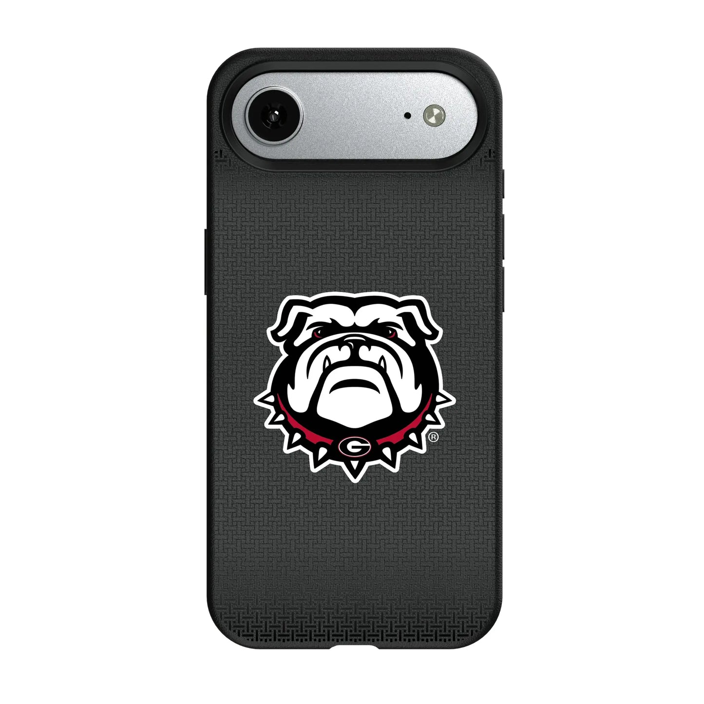 University of Georgia Bulldogs Uga Linen MagSafe Compatible Phone Case for Apple iPhone