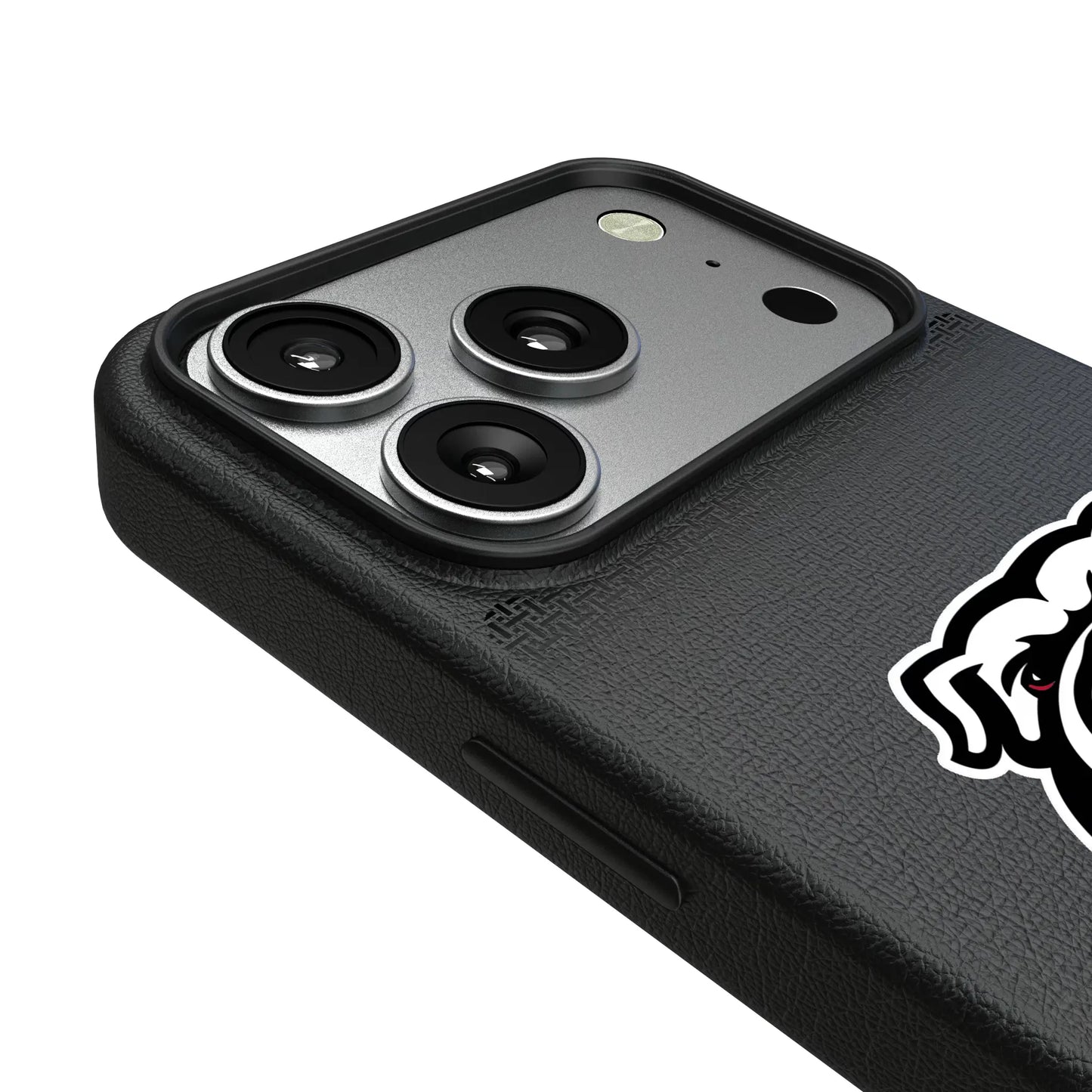 University of Georgia Bulldogs Uga Linen MagSafe Compatible Phone Case for Apple iPhone