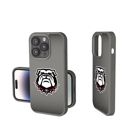 University of Georgia Bulldogs Uga Linen Soft Touch Phone Case for Apple iPhone