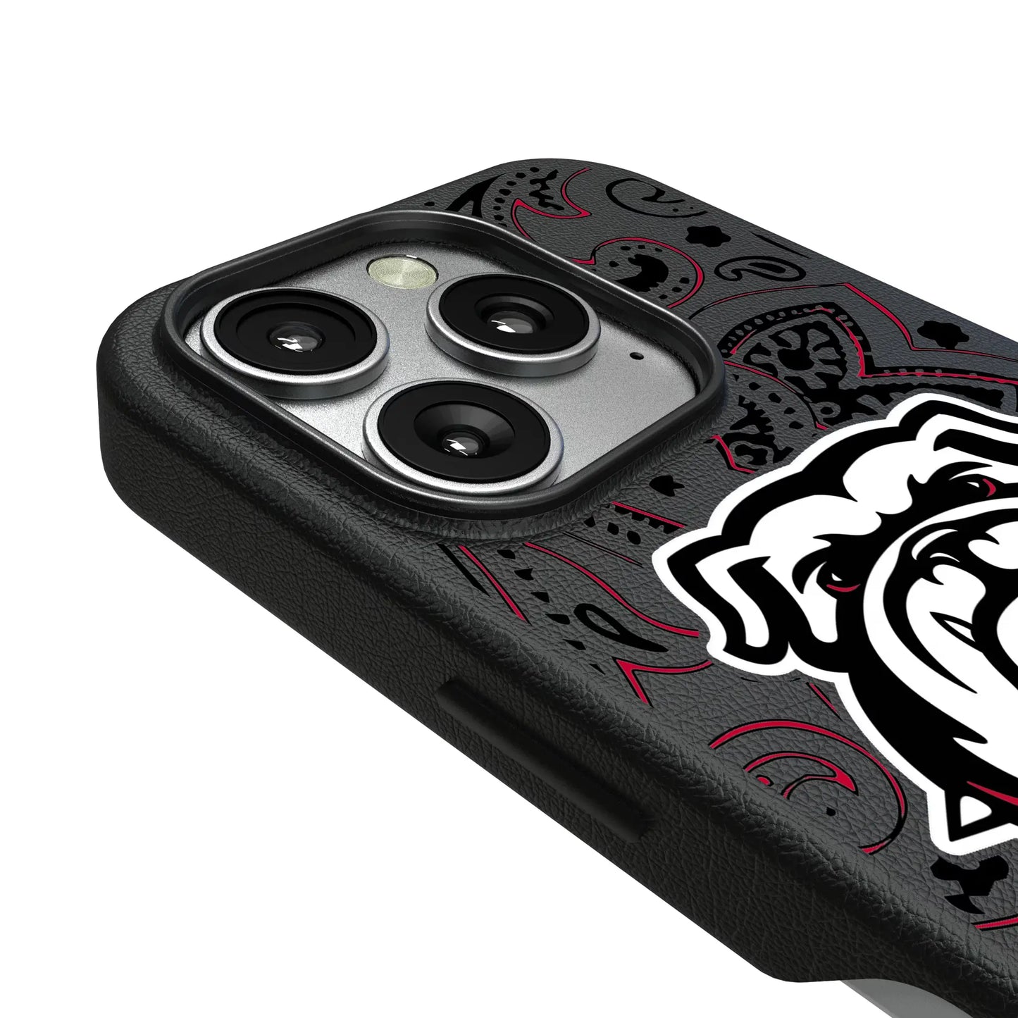 University of Georgia Bulldogs Uga Paisley MagSafe Compatible Phone Case for Apple iPhone