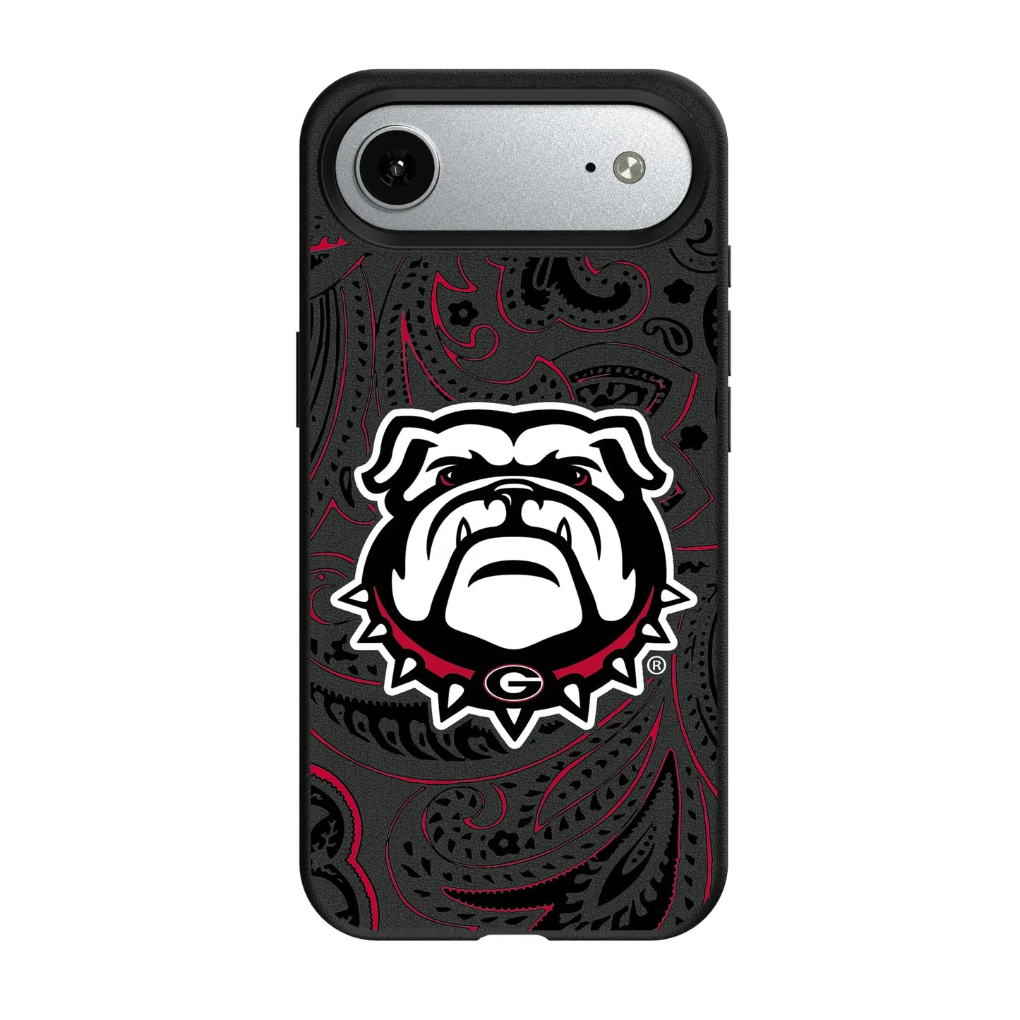 University of Georgia Bulldogs Uga Paisley MagSafe Compatible Phone Case for Apple iPhone