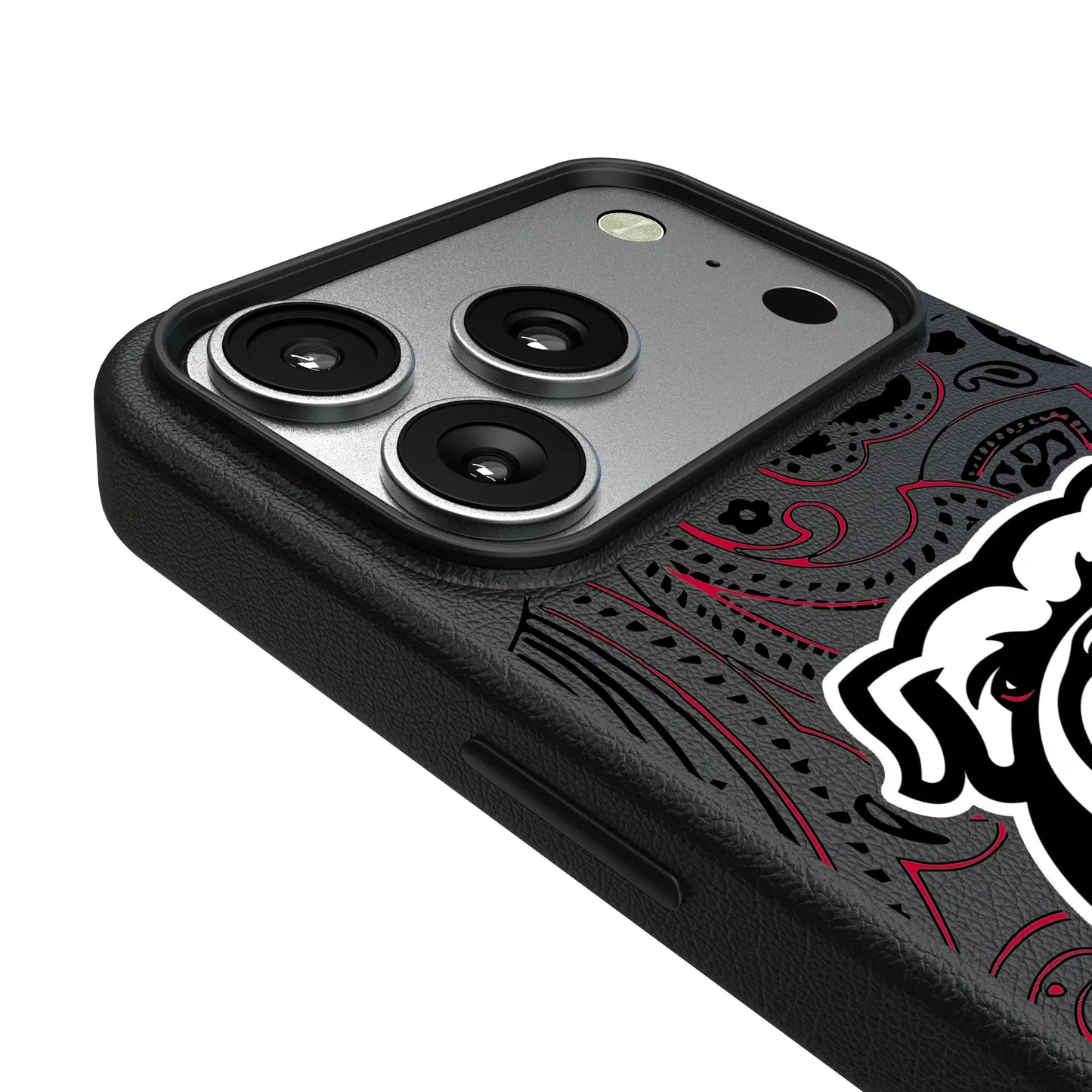 University of Georgia Bulldogs Uga Paisley MagSafe Compatible Phone Case for Apple iPhone
