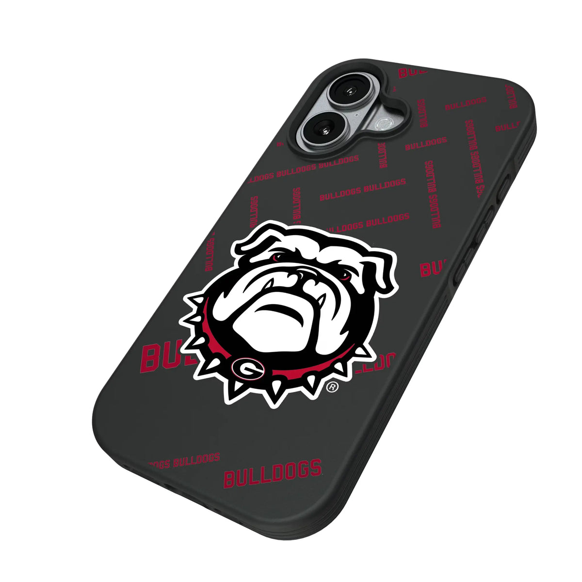 University of Georgia Bulldogs Uga Quadtile Bump Phone Case for Apple iPhone