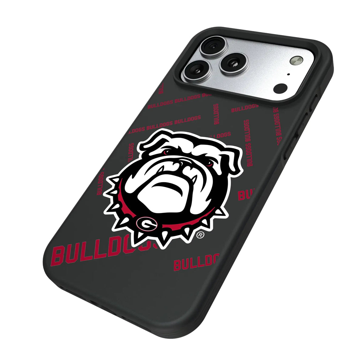 University of Georgia Bulldogs Uga Quadtile Bump Phone Case for Apple iPhone