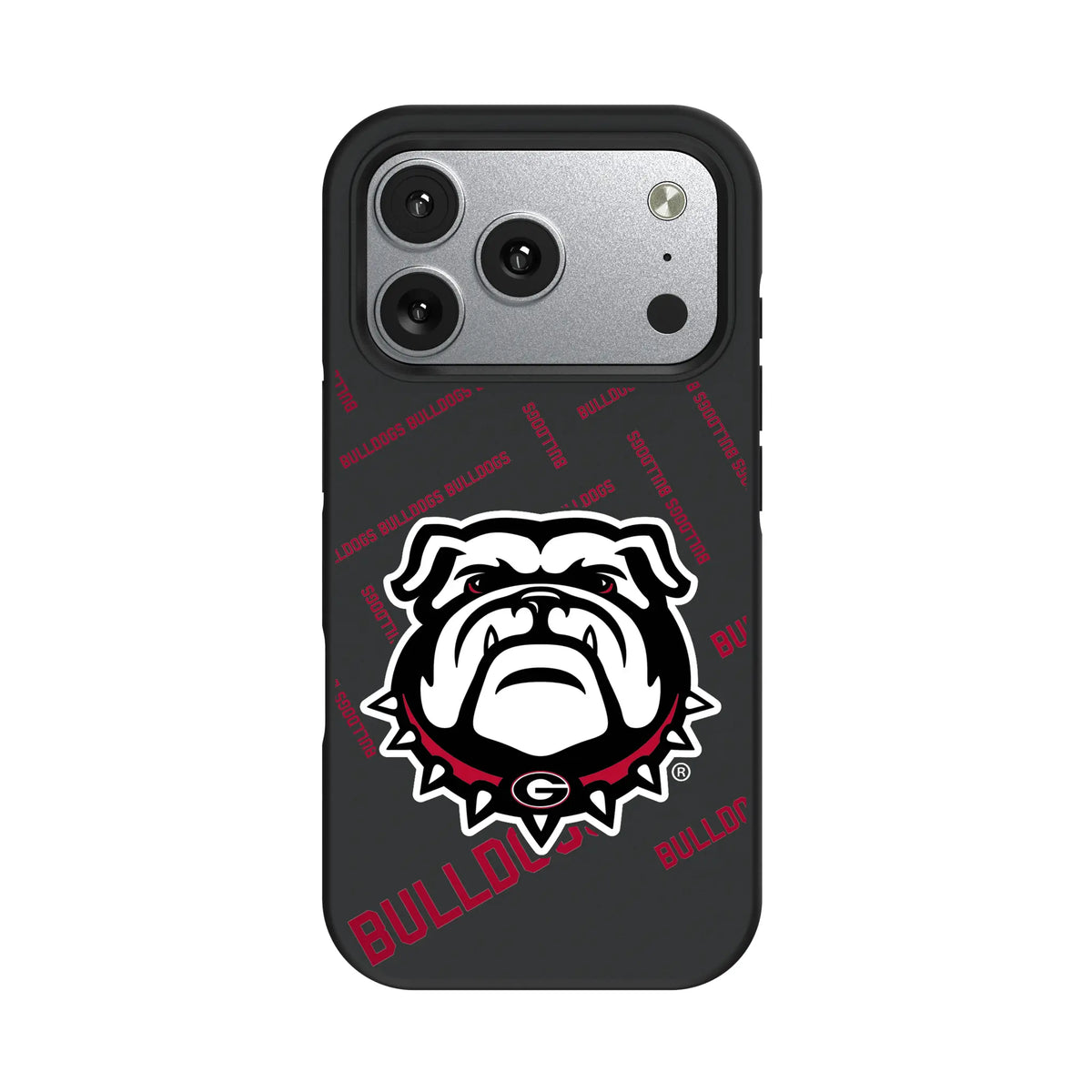 University of Georgia Bulldogs Uga Quadtile Bump Phone Case for Apple iPhone