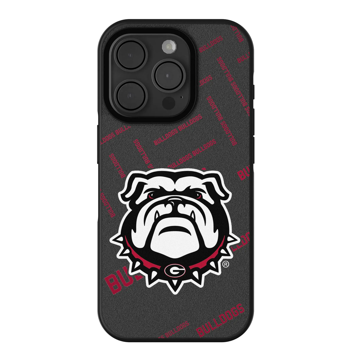 University of Georgia Bulldogs Uga Quadtile Bump Phone Case for Apple iPhone
