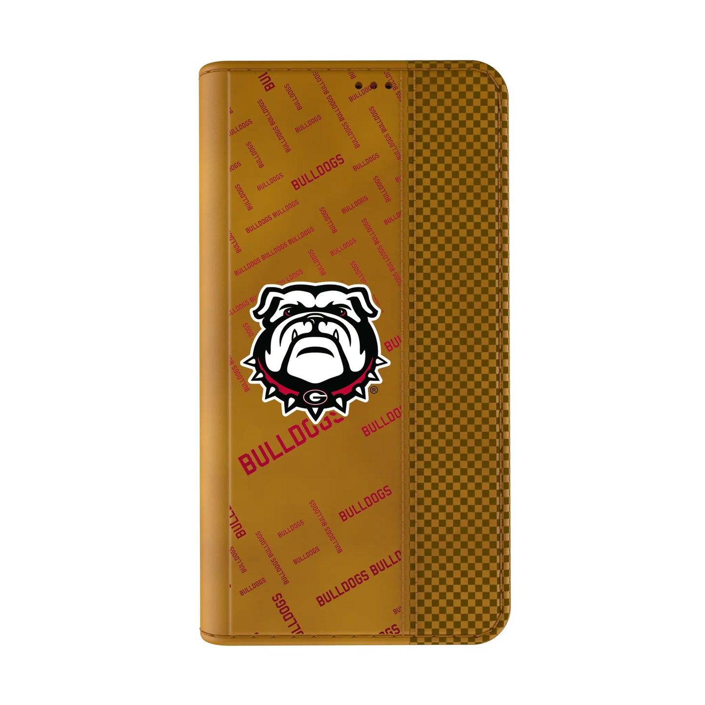 University of Georgia Bulldogs Uga Quadtile Folio Phone Case for Apple iPhone