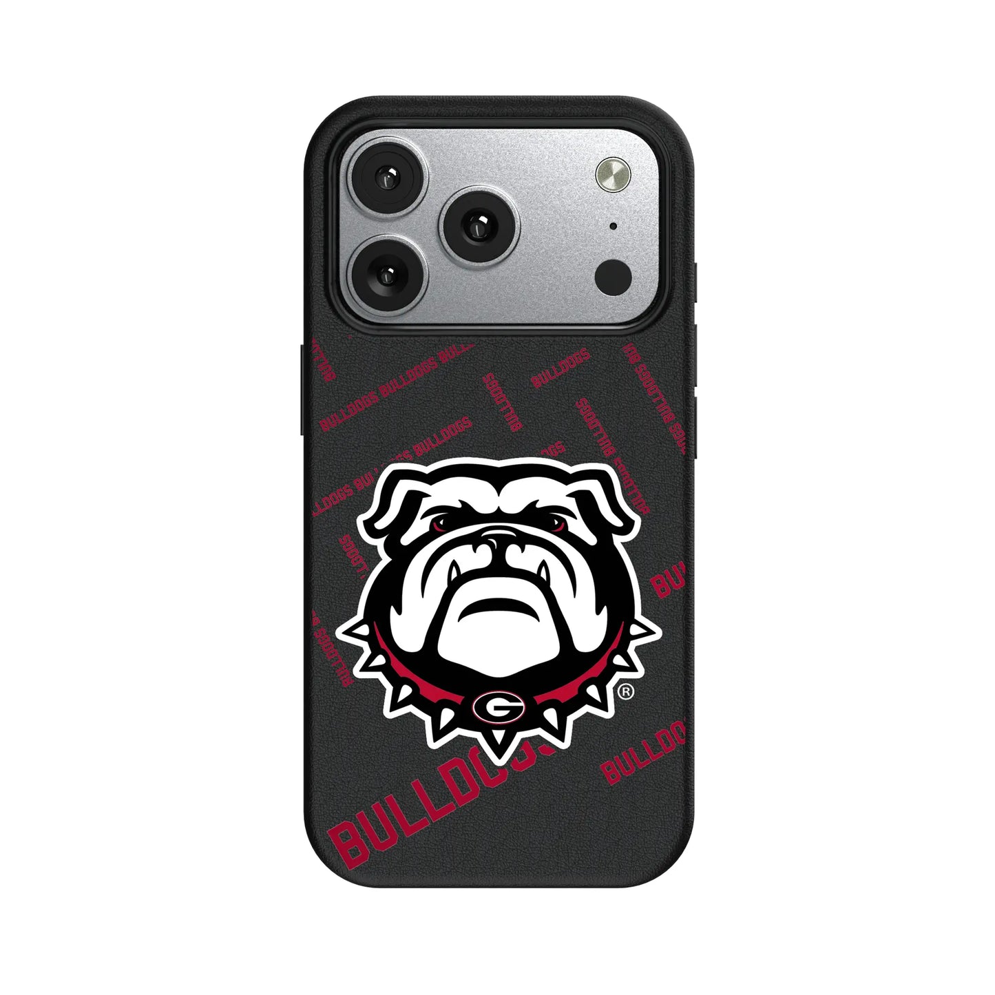 University of Georgia Bulldogs Uga Quadtile MagSafe Compatible Phone Case for Apple iPhone
