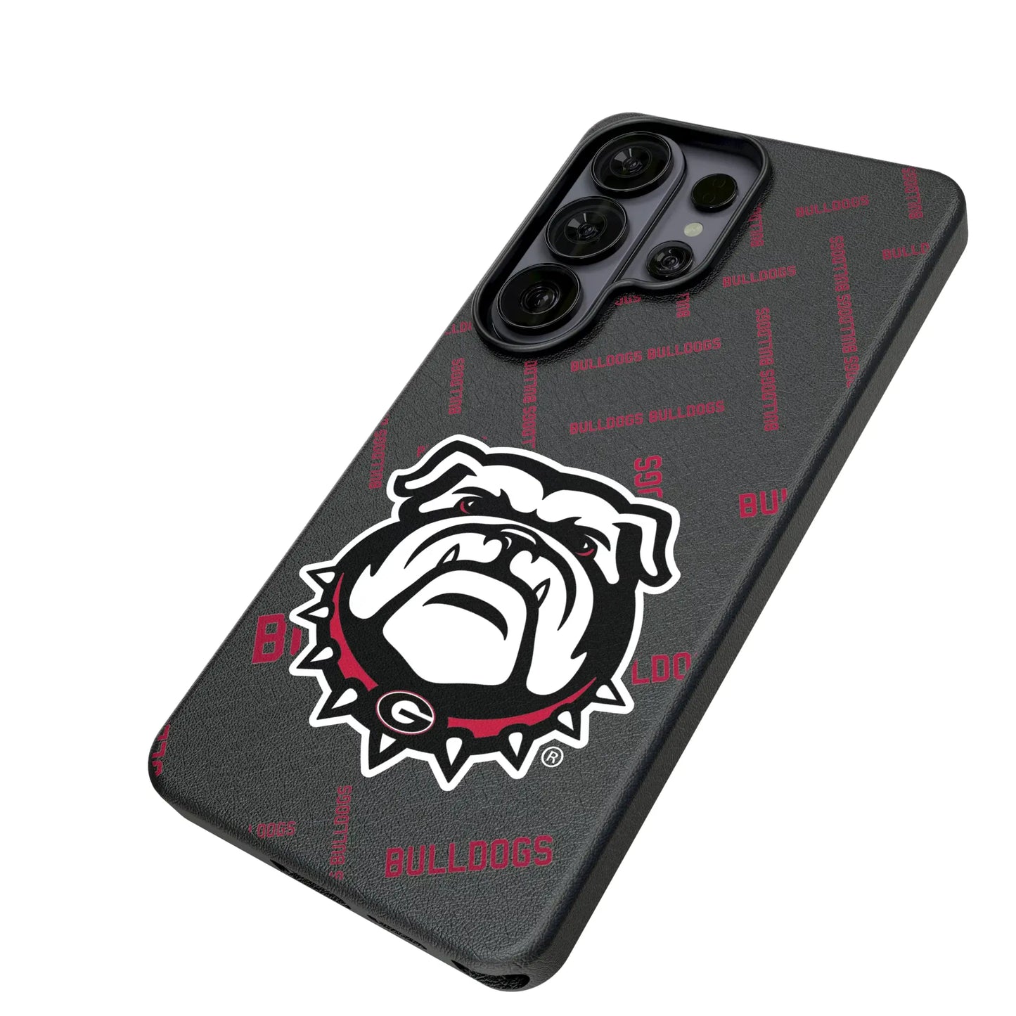 University of Georgia Bulldogs Uga Quadtile MagSafe Compatible Phone Case for Samsung Galaxy