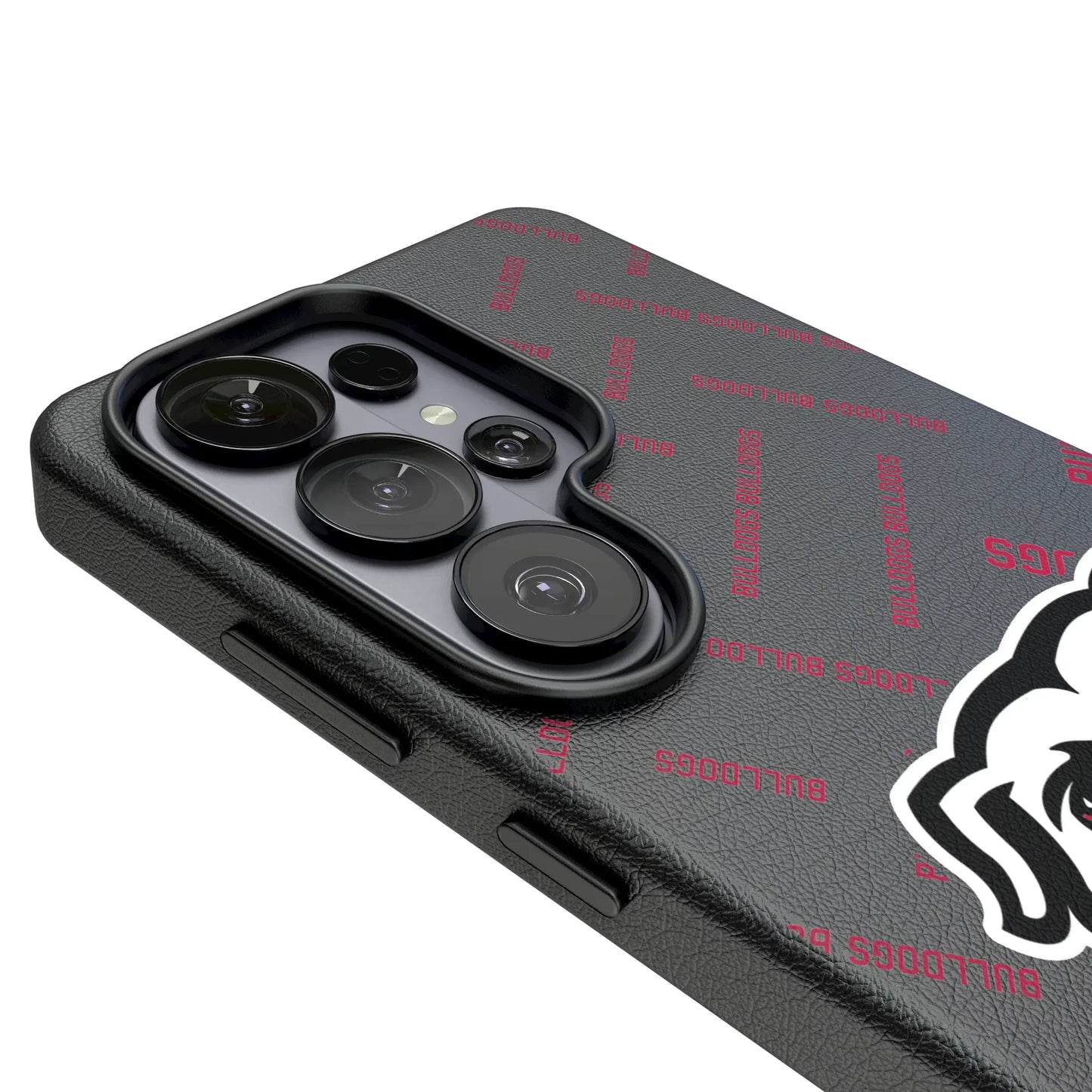 University of Georgia Bulldogs Uga Quadtile MagSafe Compatible Phone Case for Samsung Galaxy