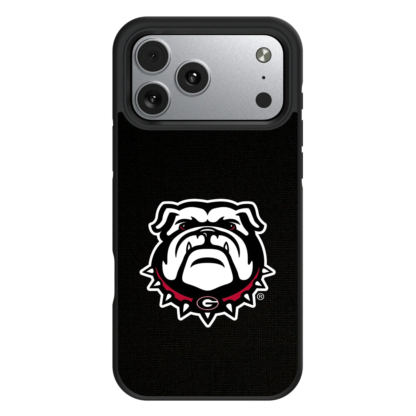 University of Georgia Bulldogs Uga Solid Bump Phone Case for Apple iPhone