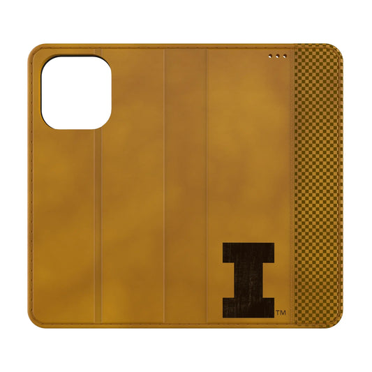 University of Illinois Fighting Illini Burn Folio Phone Case for Apple iPhone