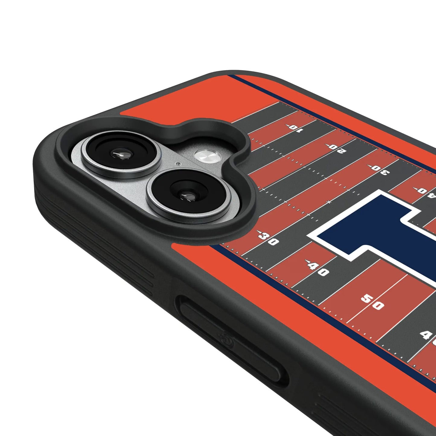 University of Illinois Fighting Illini Field Bump Phone Case for Apple iPhone