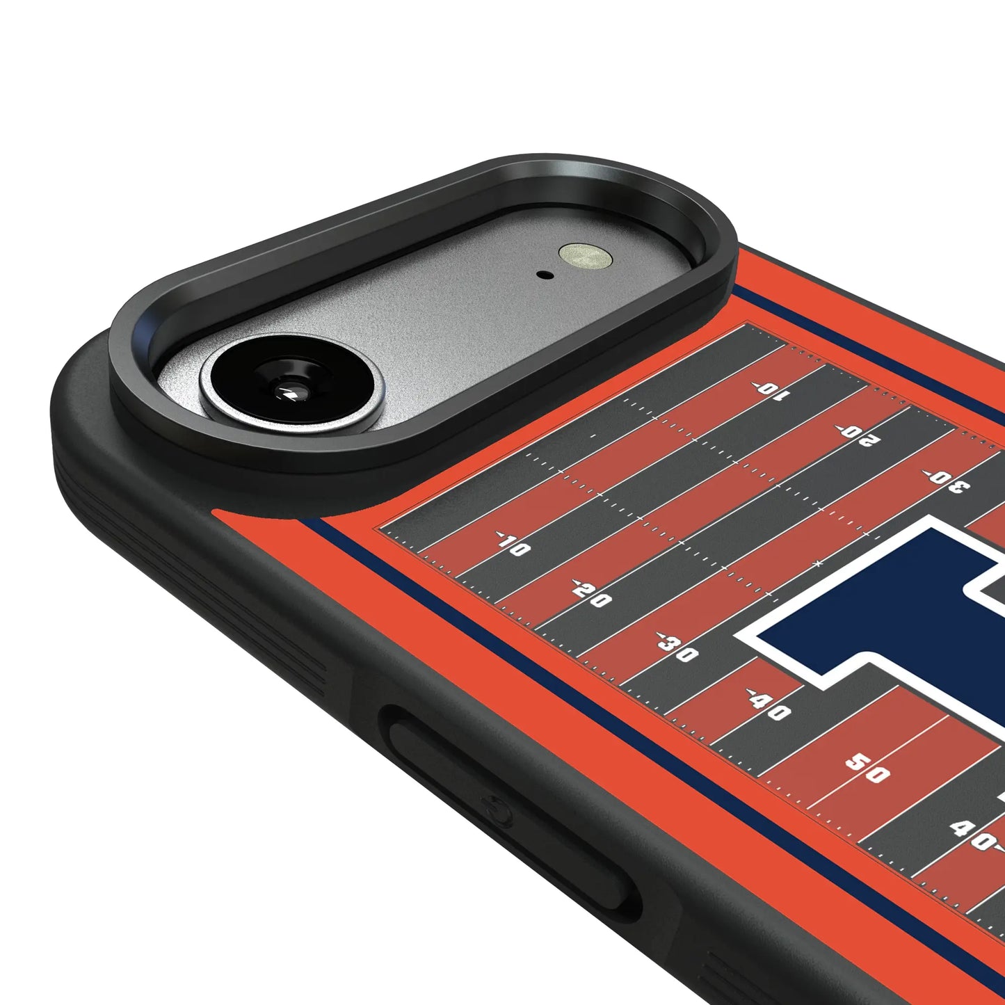 University of Illinois Fighting Illini Field Bump Phone Case for Apple iPhone