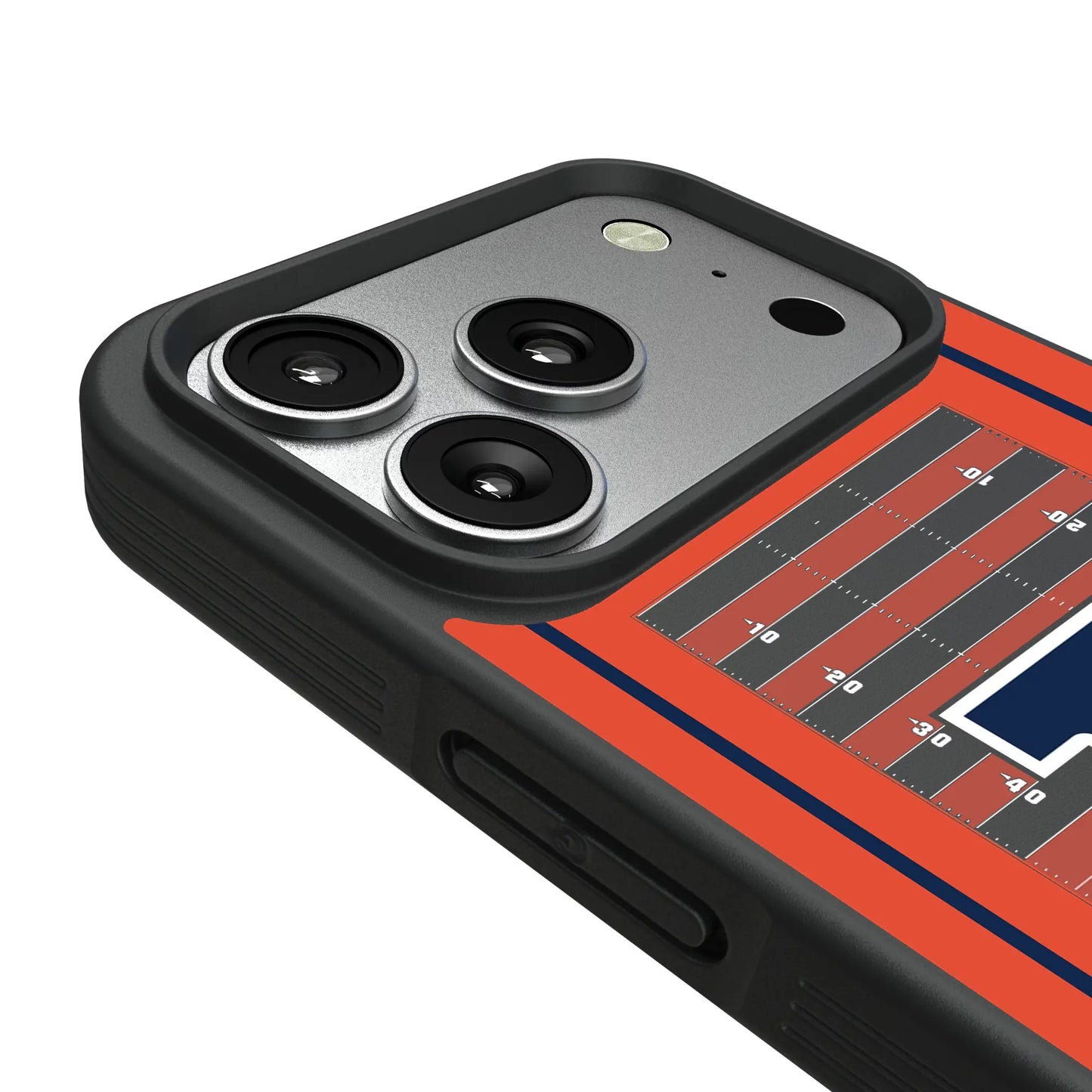 University of Illinois Fighting Illini Field Bump Phone Case for Apple iPhone