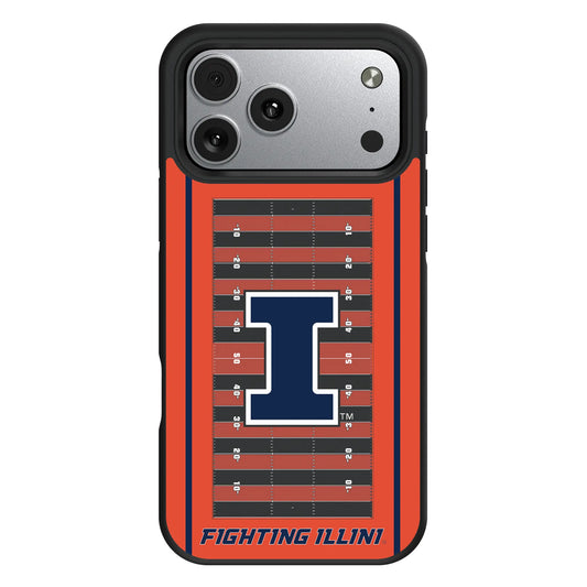 University of Illinois Fighting Illini Field Bump Phone Case for Apple iPhone