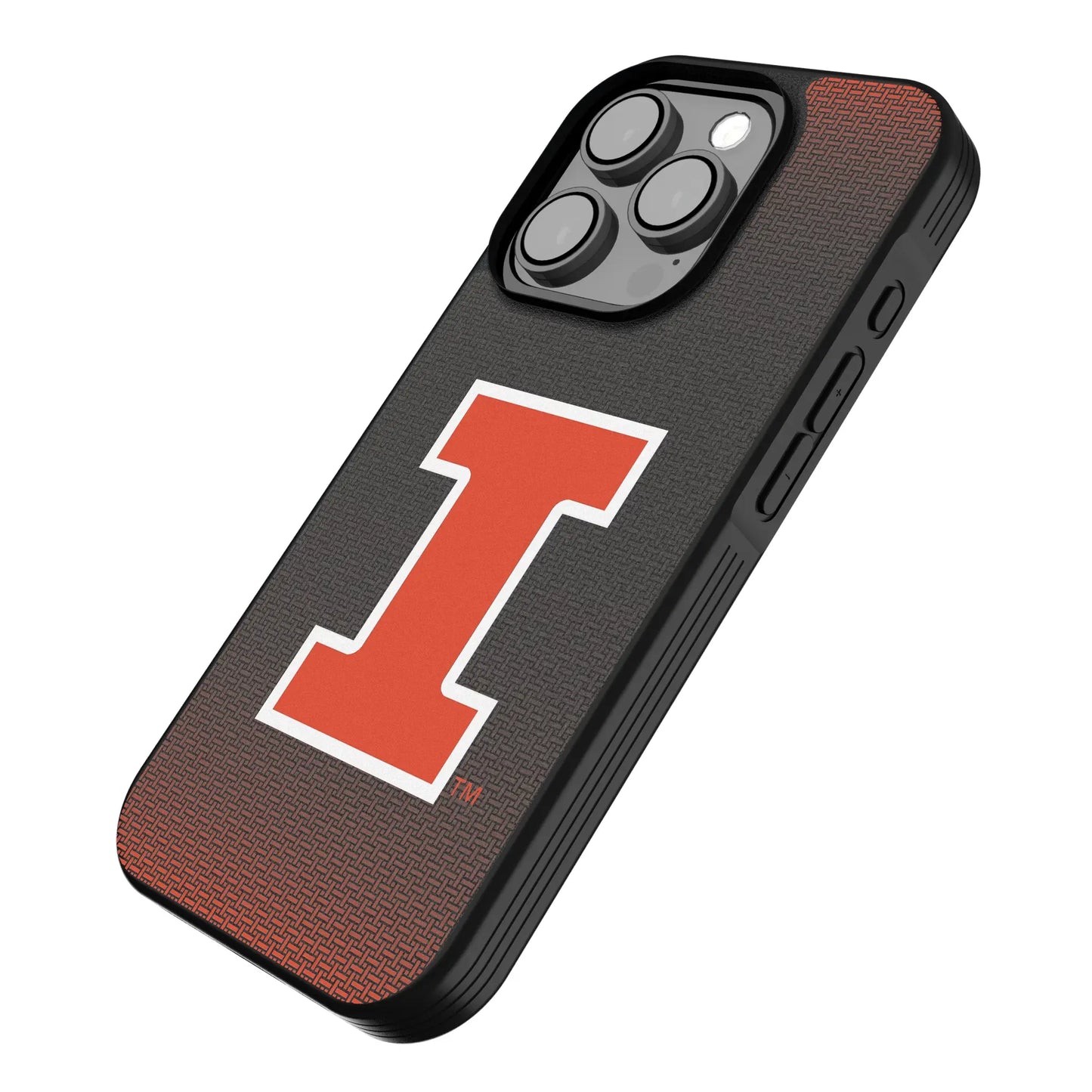 University of Illinois Fighting Illini Linen Bump Phone Case for Apple iPhone