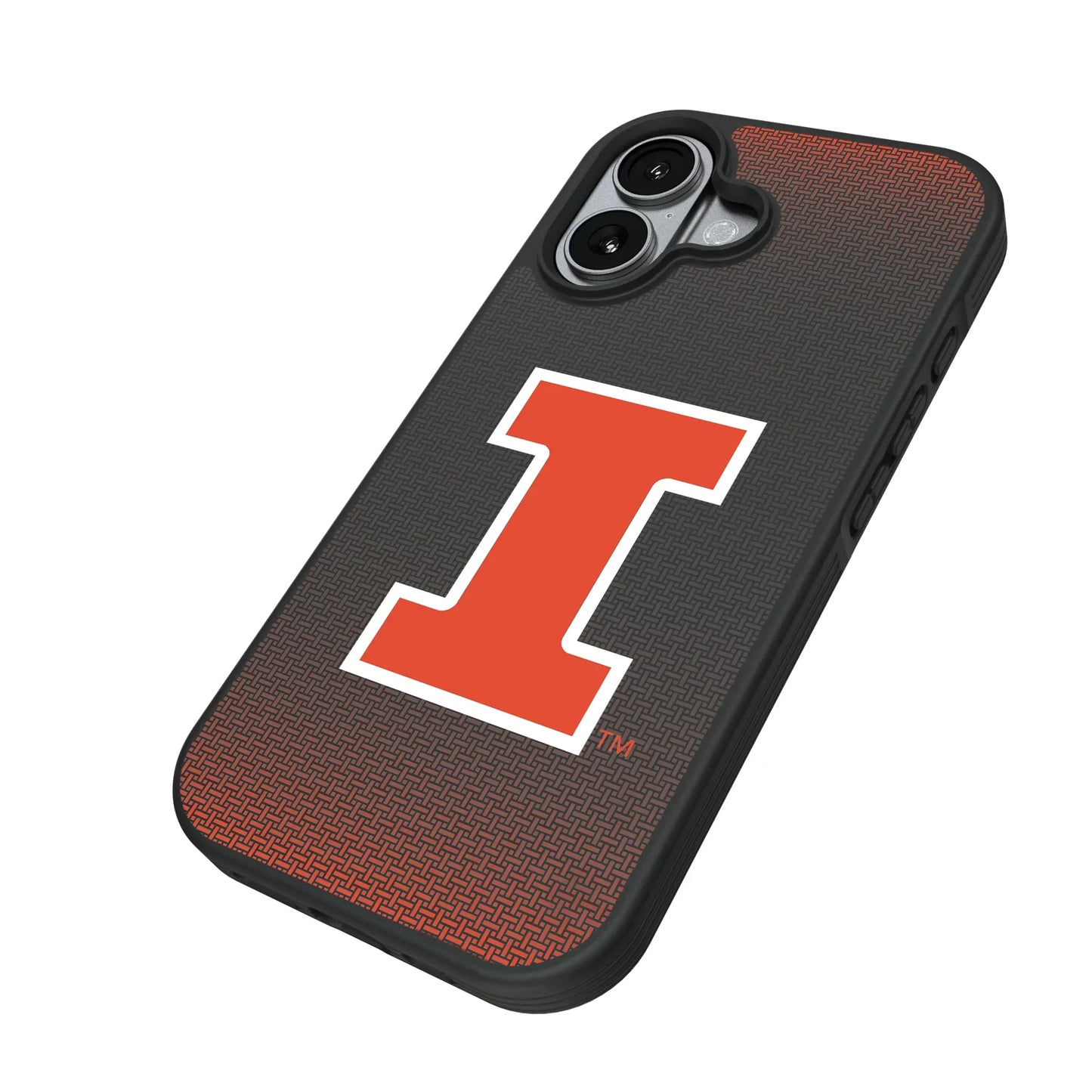 University of Illinois Fighting Illini Linen Bump Phone Case for Apple iPhone