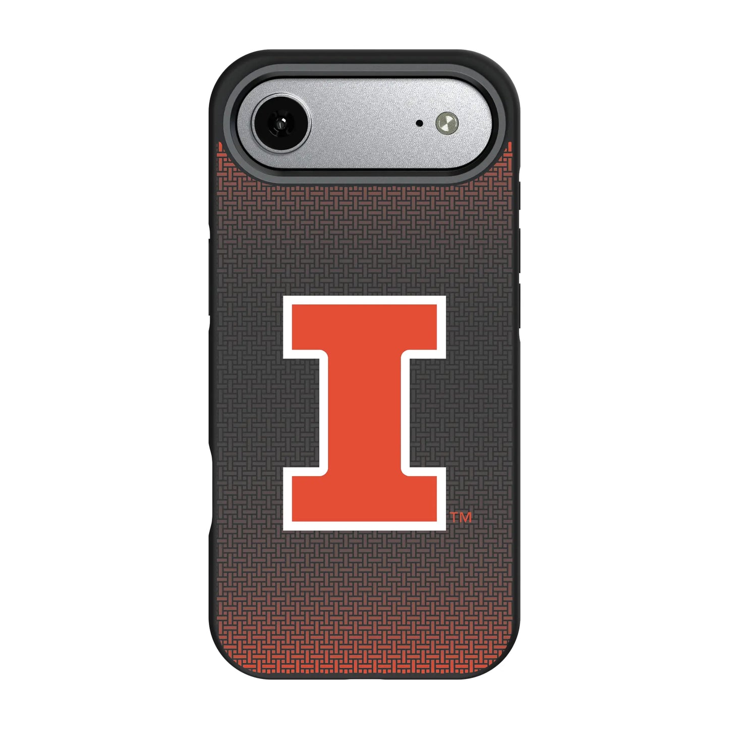University of Illinois Fighting Illini Linen Bump Phone Case for Apple iPhone