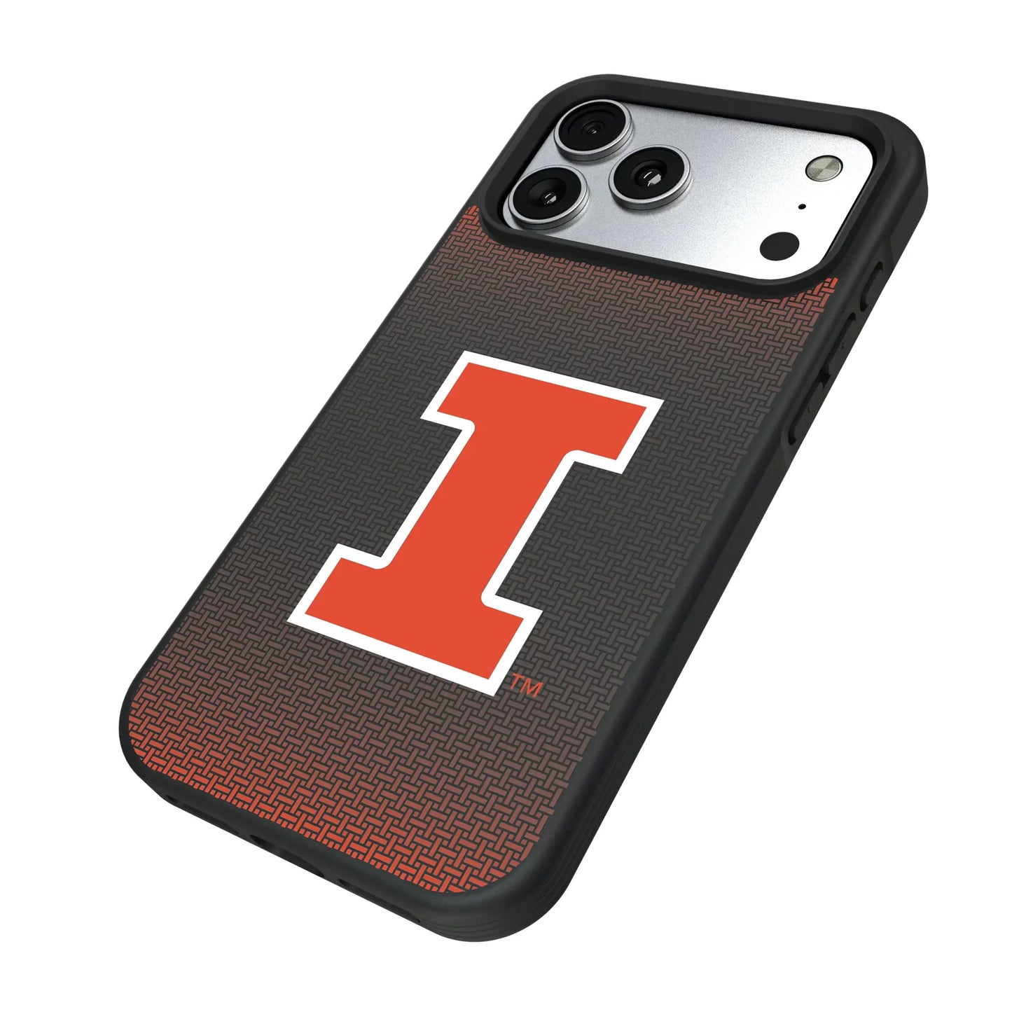 University of Illinois Fighting Illini Linen Bump Phone Case for Apple iPhone