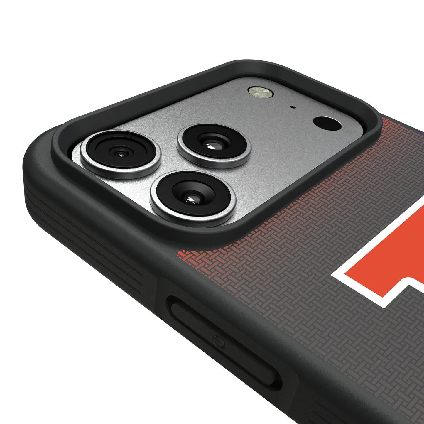 University of Illinois Fighting Illini Linen Bump Phone Case for Apple iPhone