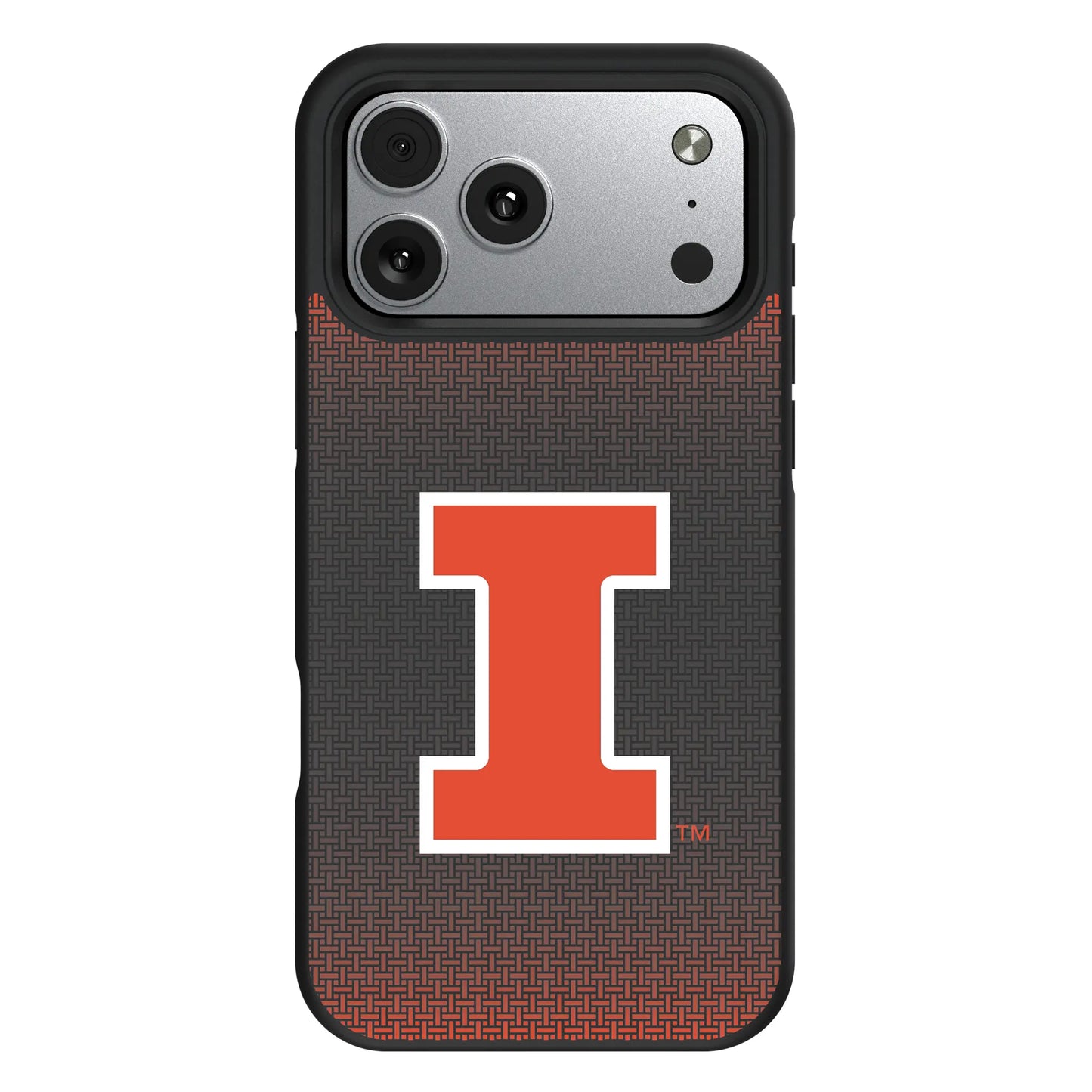 University of Illinois Fighting Illini Linen Bump Phone Case for Apple iPhone