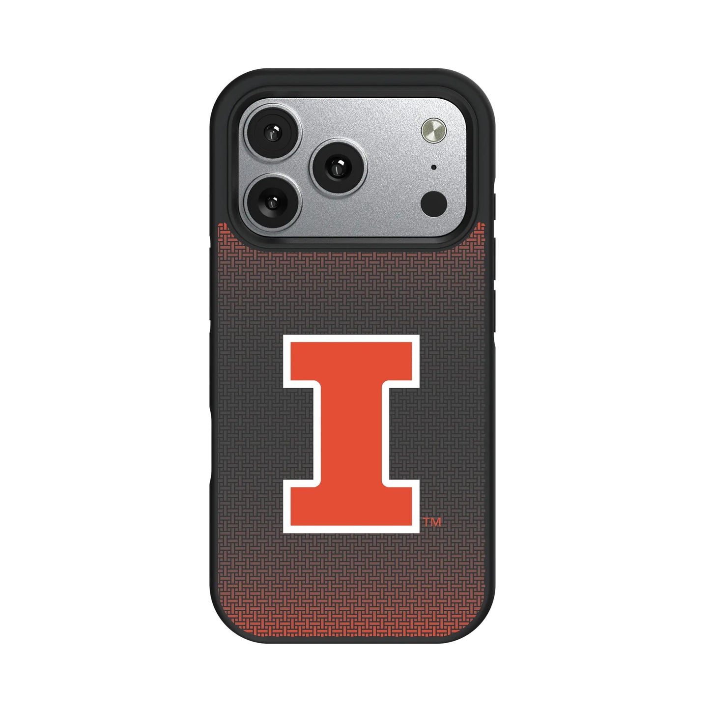 University of Illinois Fighting Illini Linen Bump Phone Case for Apple iPhone