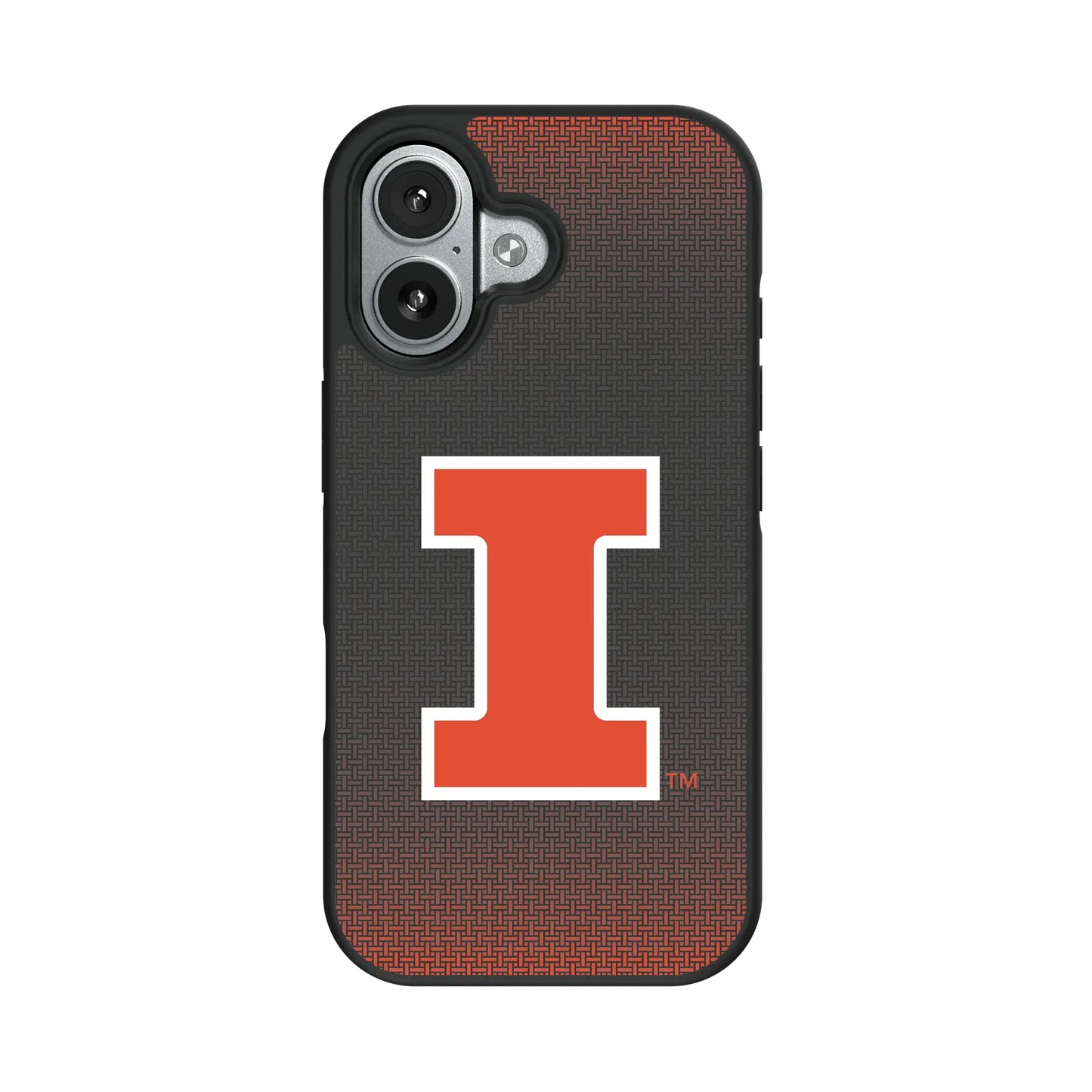 University of Illinois Fighting Illini Linen Bump Phone Case for Apple iPhone