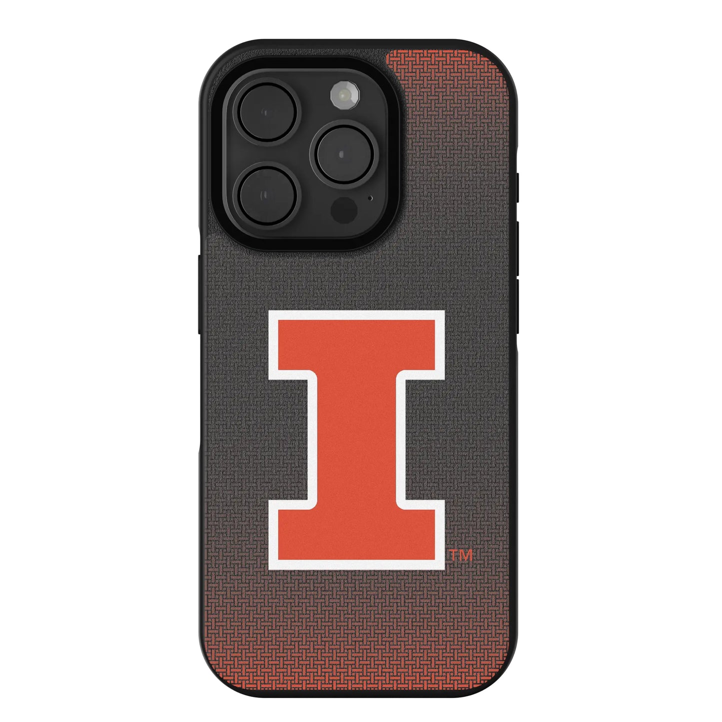 University of Illinois Fighting Illini Linen Bump Phone Case for Apple iPhone