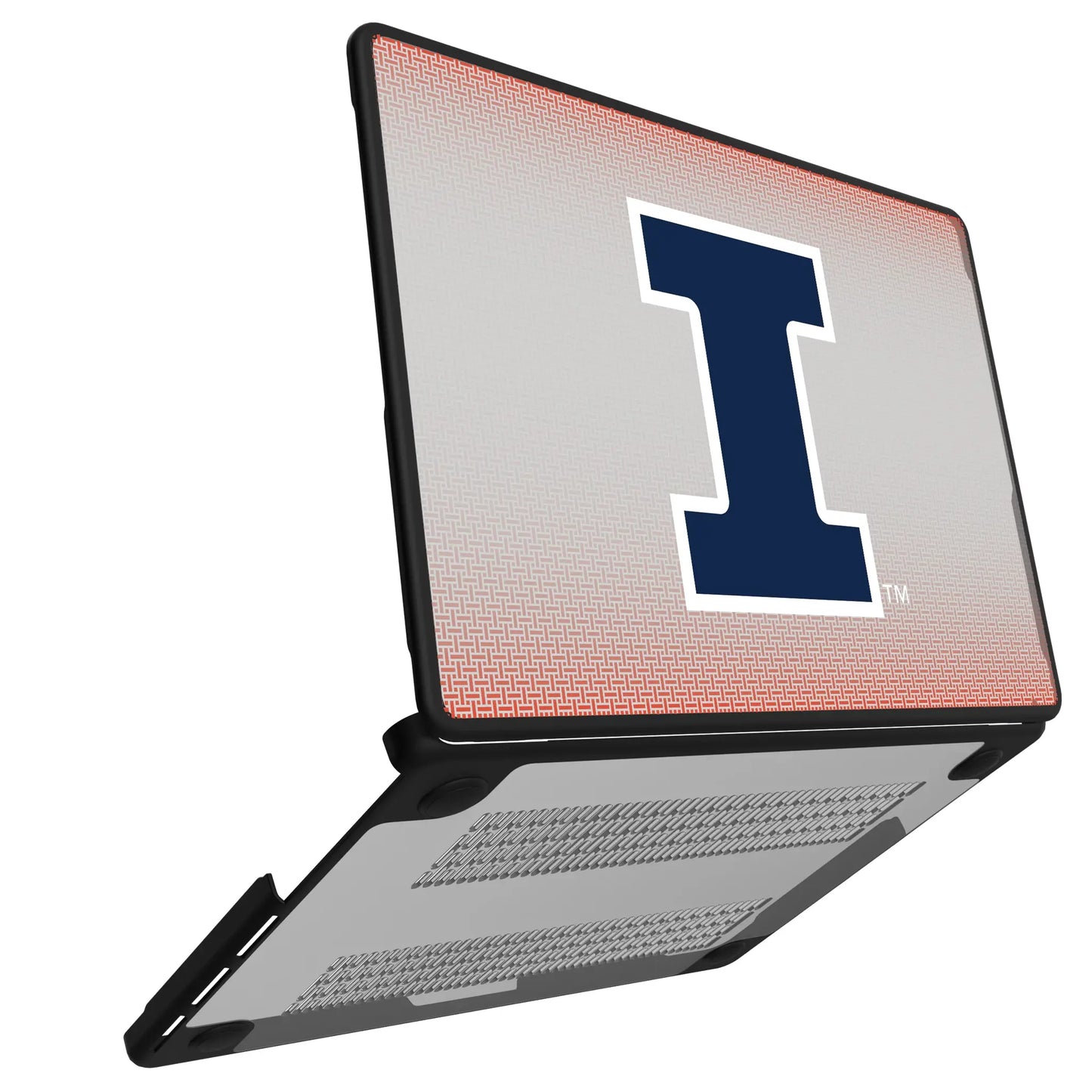 University of Illinois Fighting Illini Linen Laptop Case for Apple MacBook