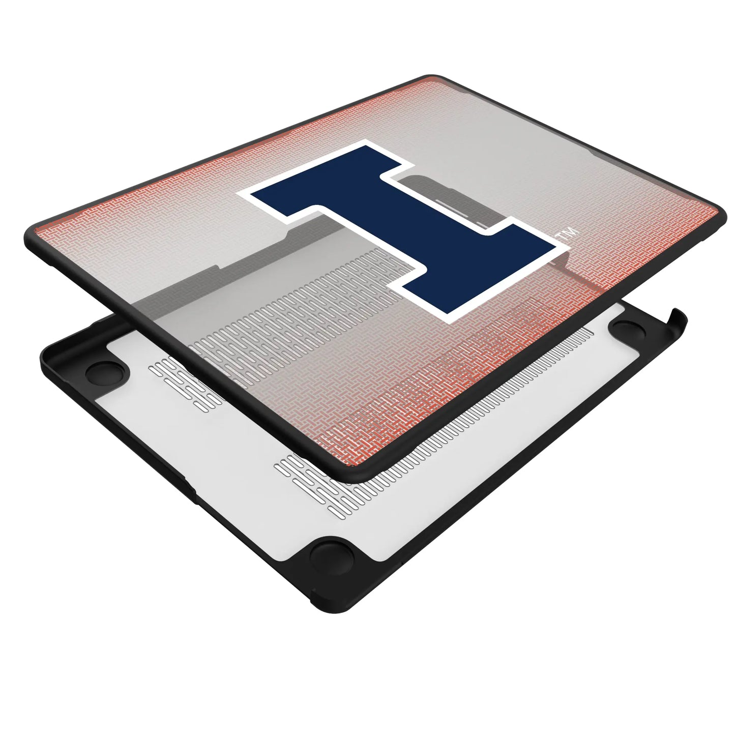 University of Illinois Fighting Illini Linen Laptop Case for Apple MacBook