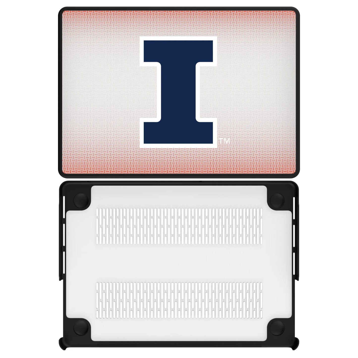 University of Illinois Fighting Illini Linen Laptop Case for Apple MacBook