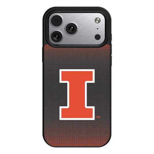 University of Illinois Fighting Illini Linen MagSafe Compatible Phone Case for Apple iPhone
