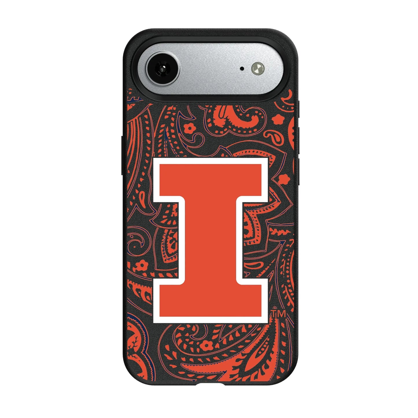 University of Illinois Fighting Illini Paisley MagSafe Compatible Phone Case for Apple iPhone