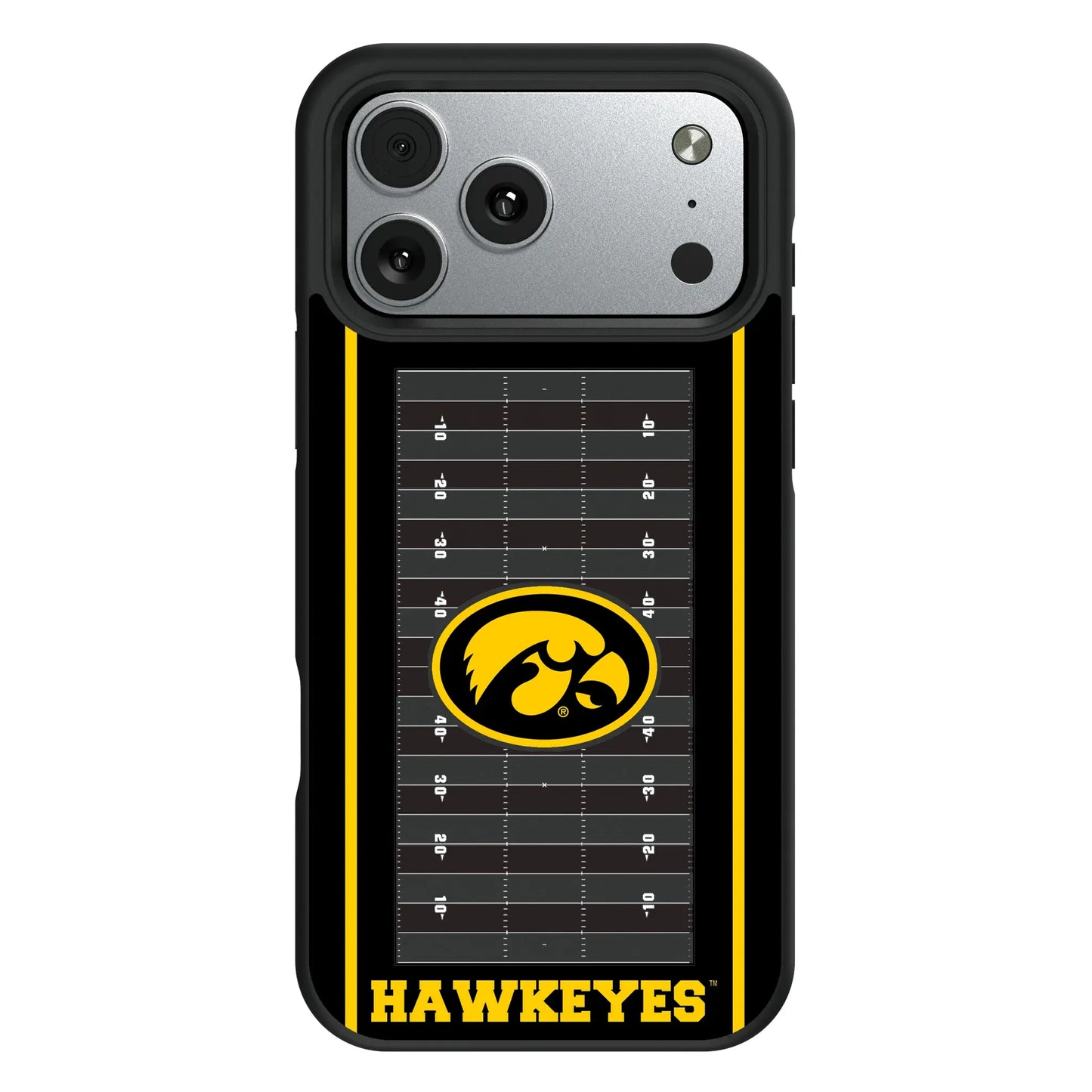 University of Iowa Hawkeyes Field Bump Phone Case for Apple iPhone