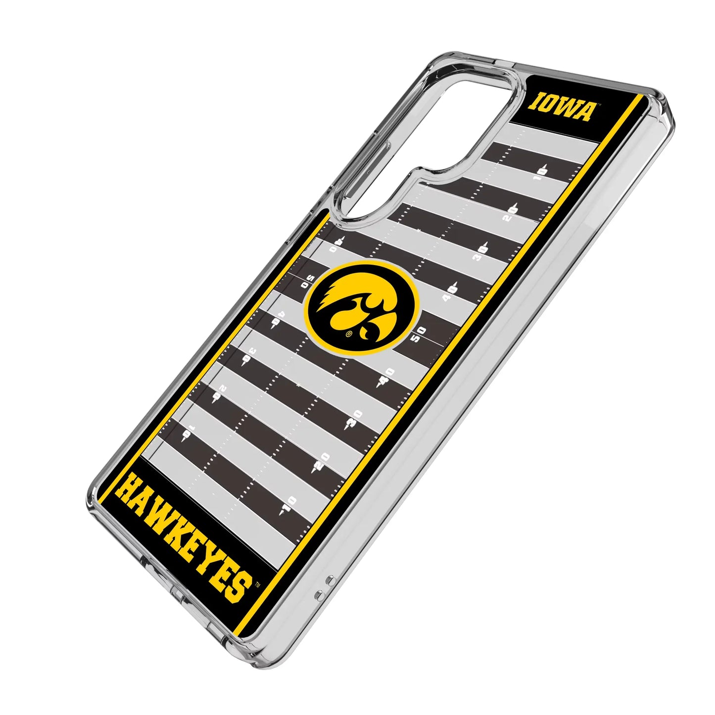 University of Iowa Hawkeyes Field Clear Phone Case for Samsung Galaxy