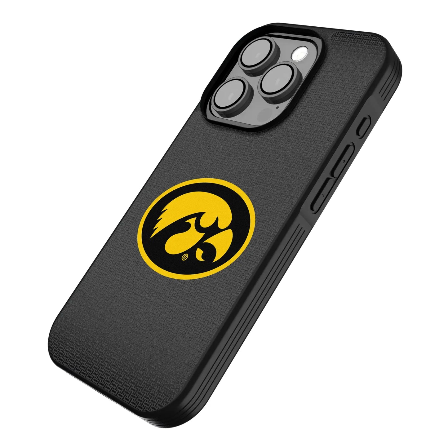University of Iowa Hawkeyes Linen Bump Phone Case for Apple iPhone