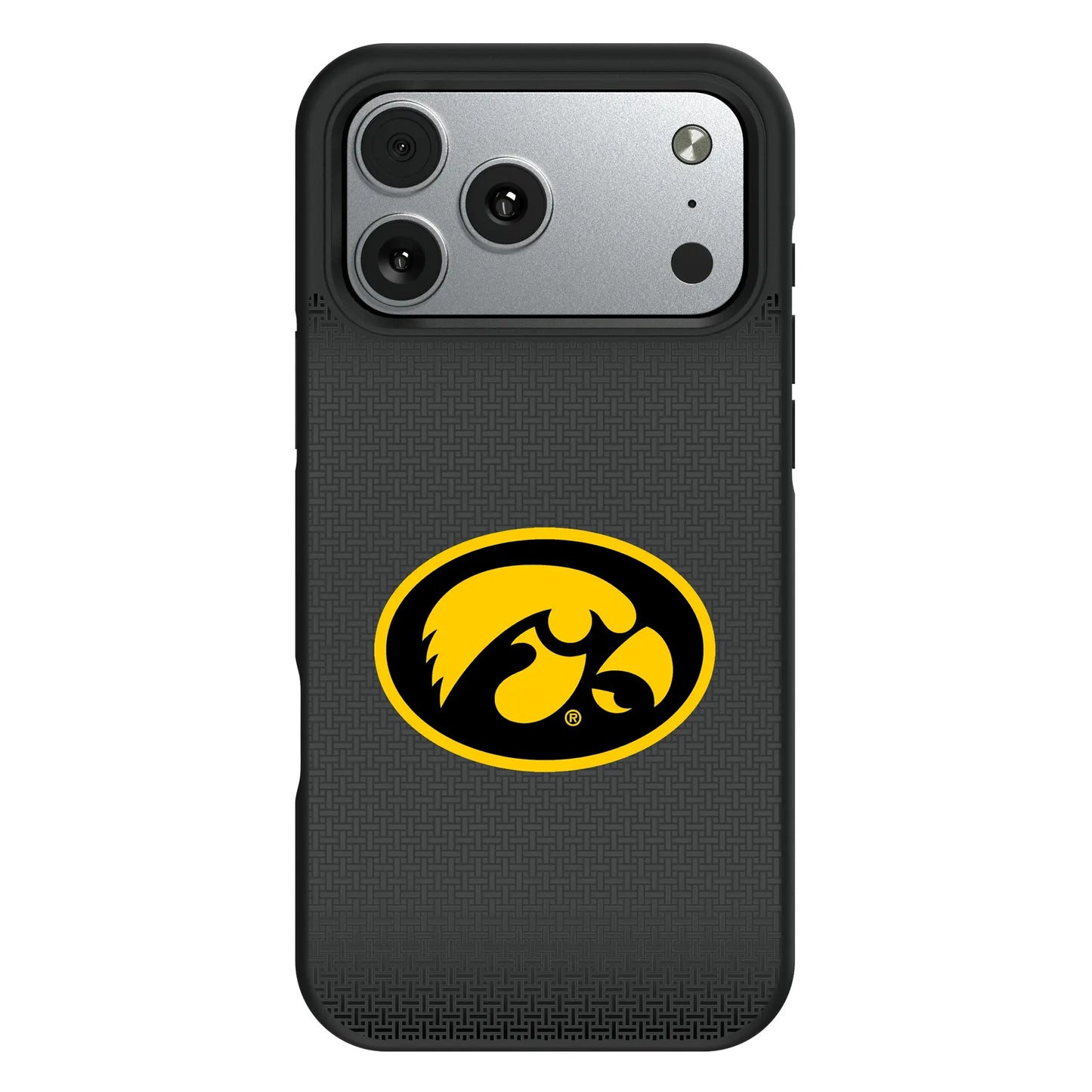 University of Iowa Hawkeyes Linen Bump Phone Case for Apple iPhone